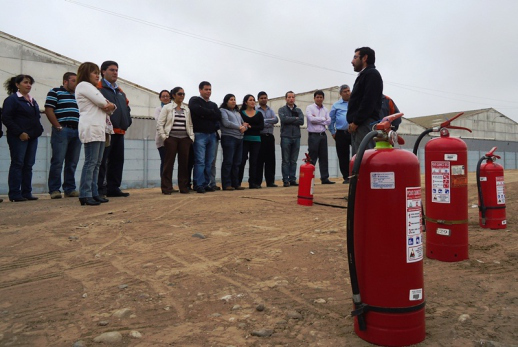 Apollo fire fighting training session